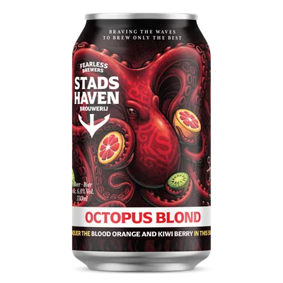 STADSHAVEN OCTOPUS BLOND Blik 330 ml