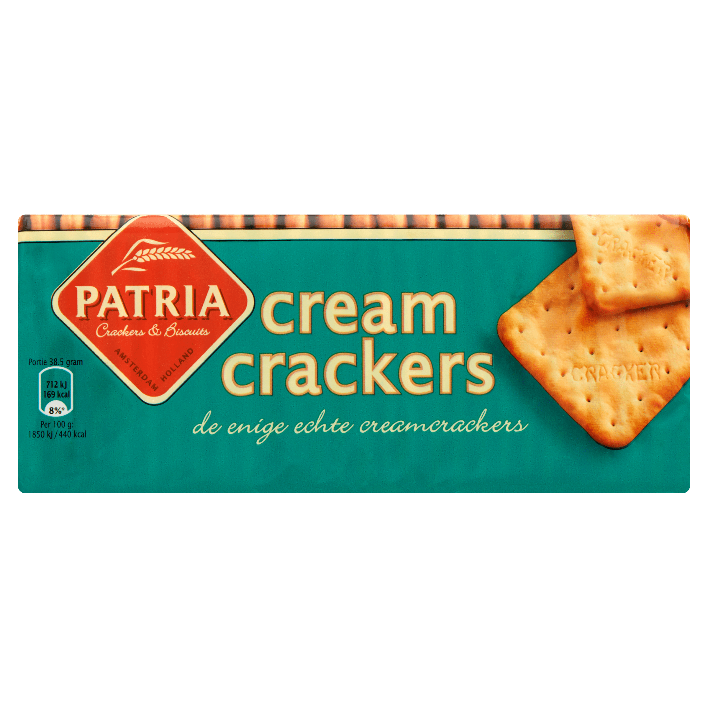 Patria Cream crackers Wikkel 200 g
