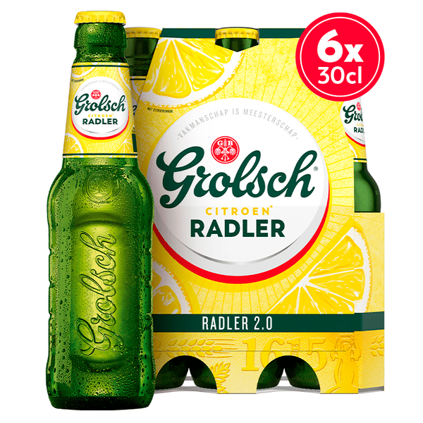 Grolsch Radler citroen 2.0 Set 1800 ml