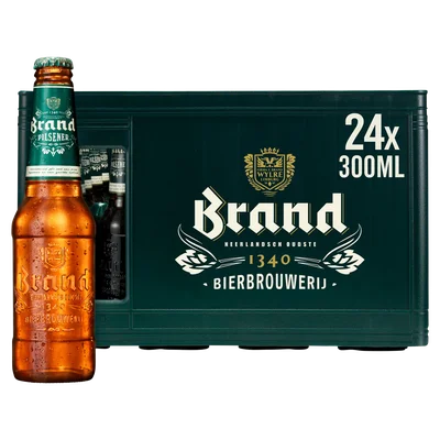 Brand Pilsener bier fles Krat 7200 ml