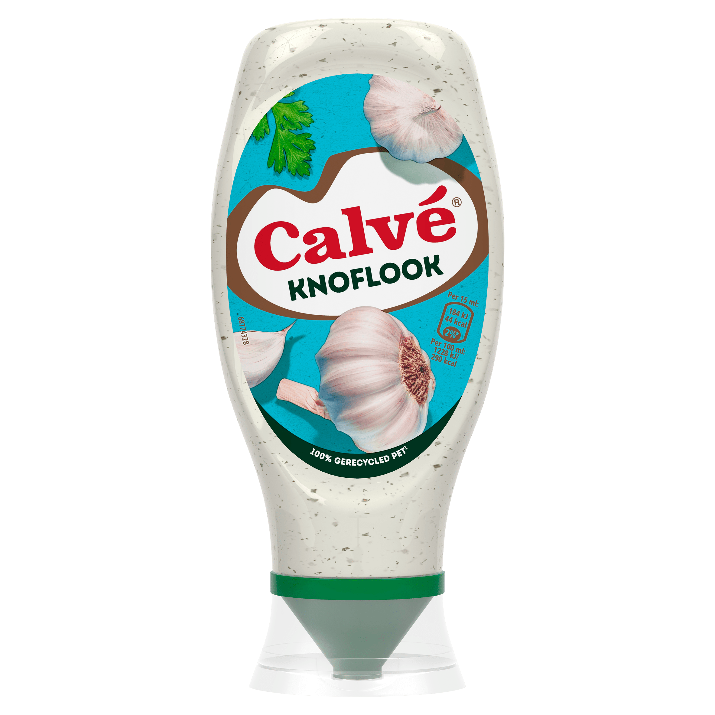 Calvé Snacksaus knoflook Fles 430 ml