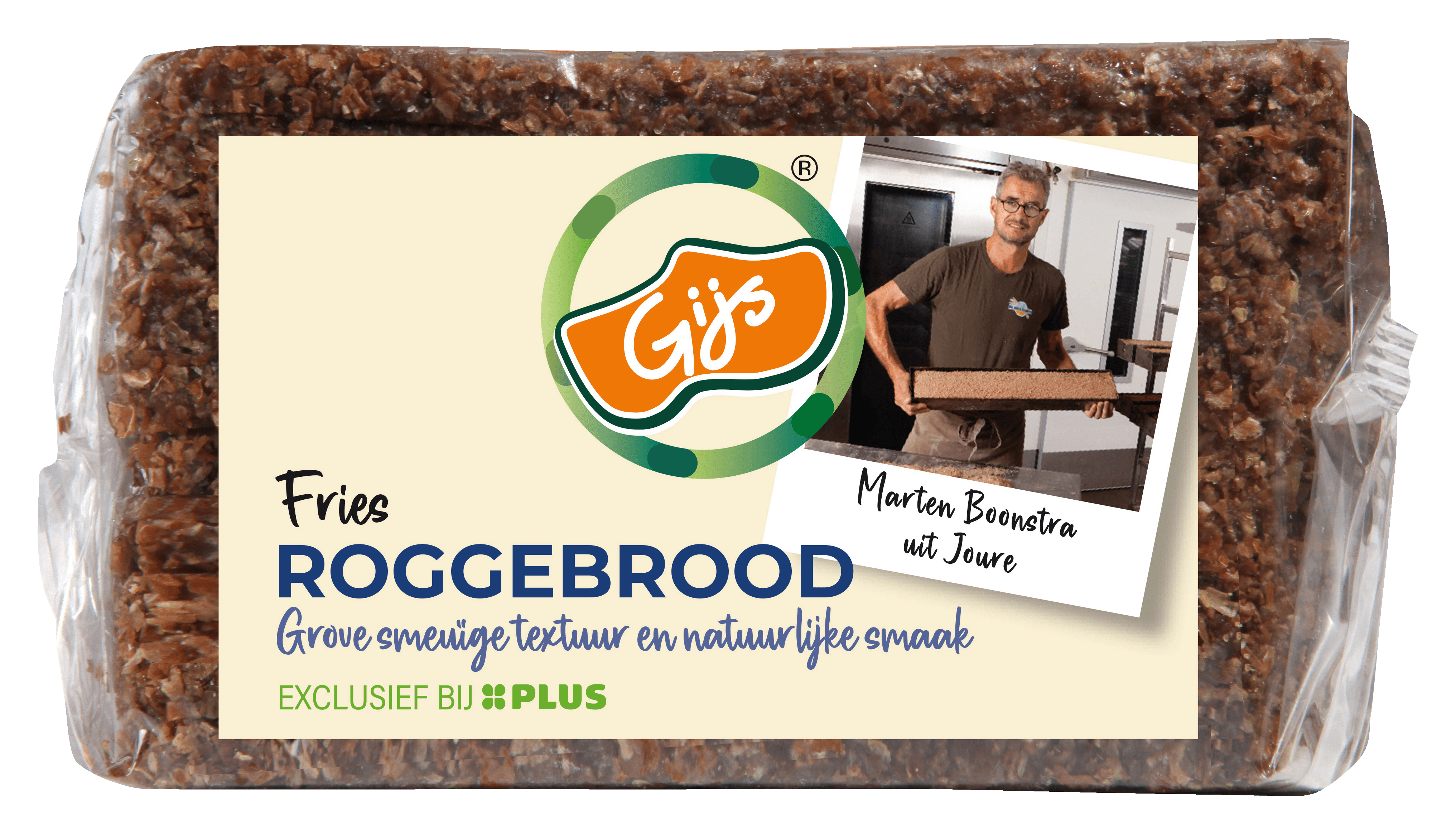 GIJS Fruit roggebrood Wikkel 500 g