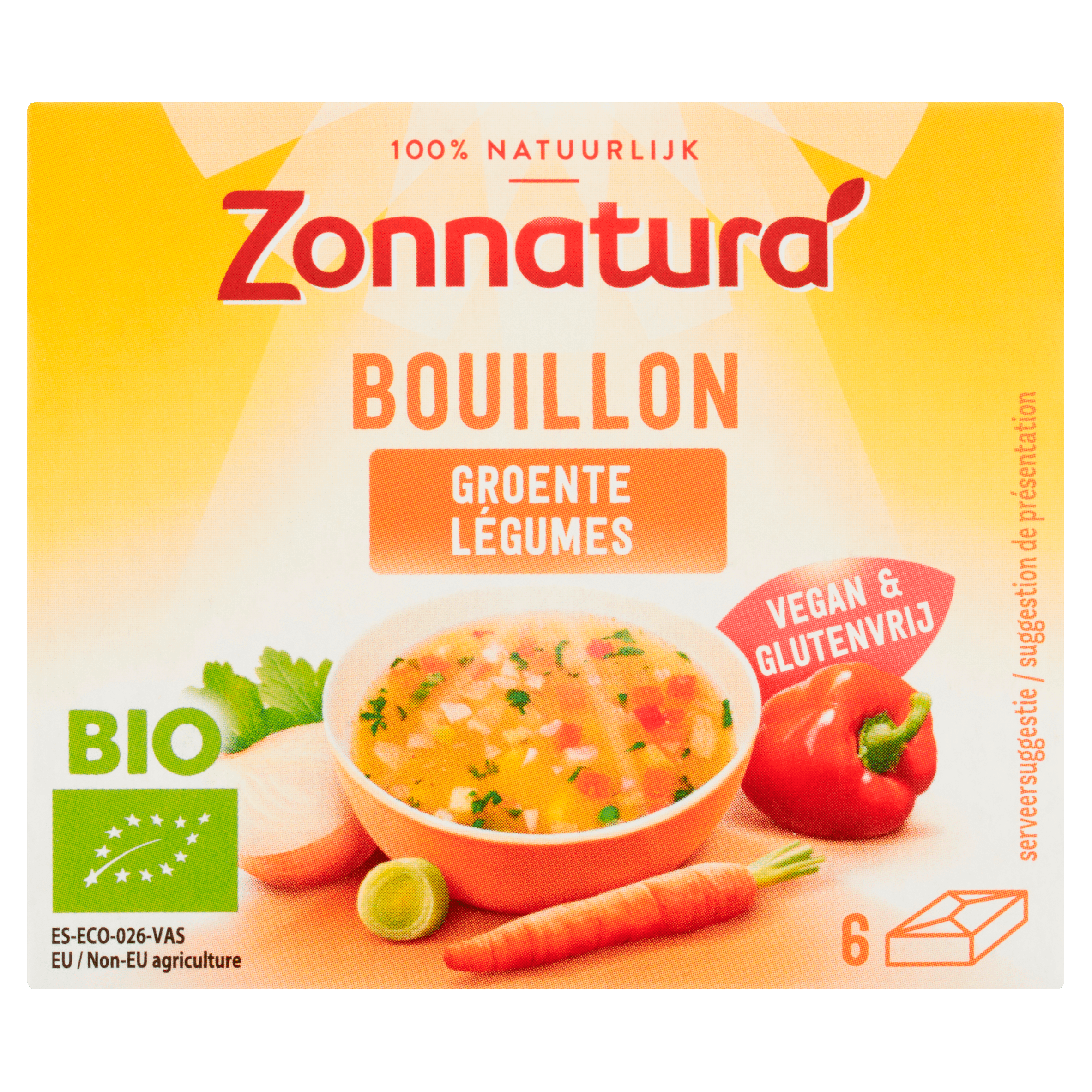 Zonnatura Groentebouillon bio Doos 66 g