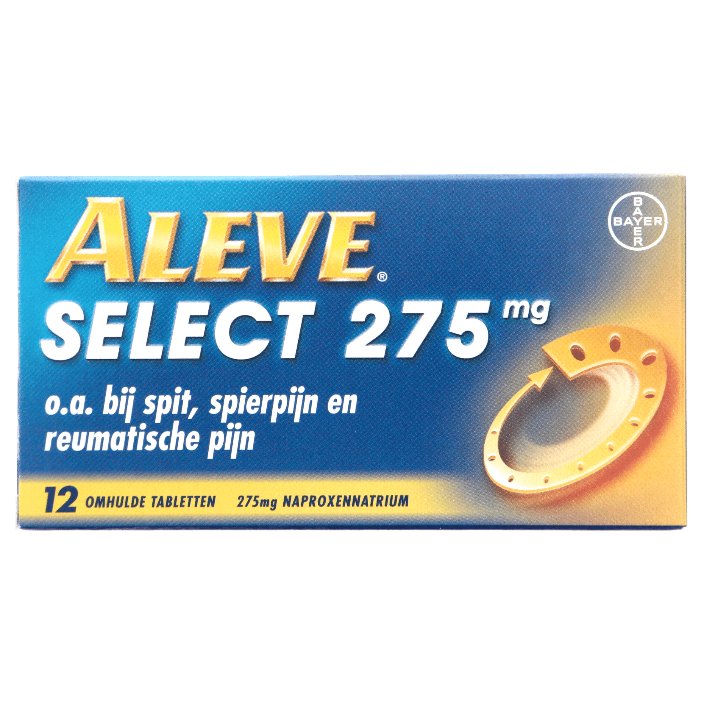 Aleve Select bij spierpijn Bakje 12 st