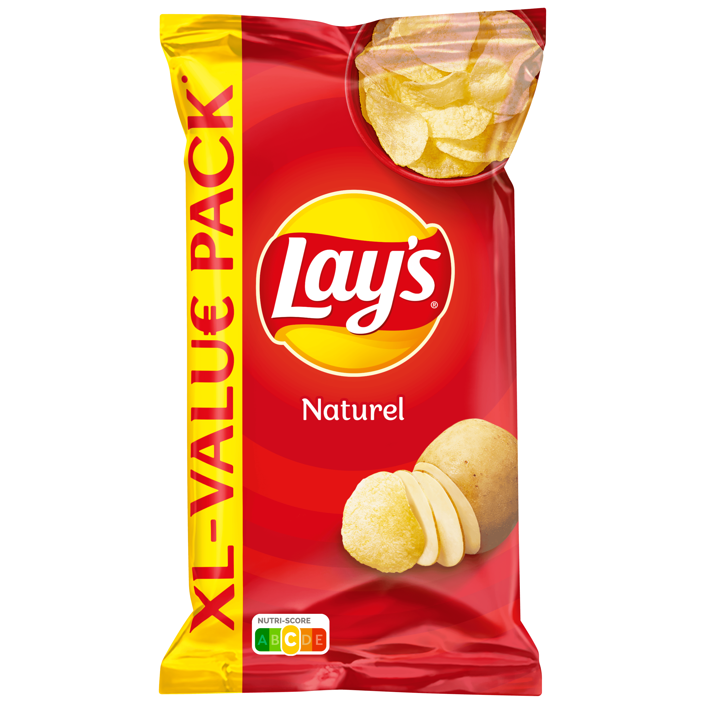 Lays Naturel Chips Zak 370 g