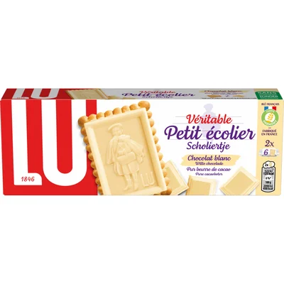 Lu Scholiertje wit Doos 150 g