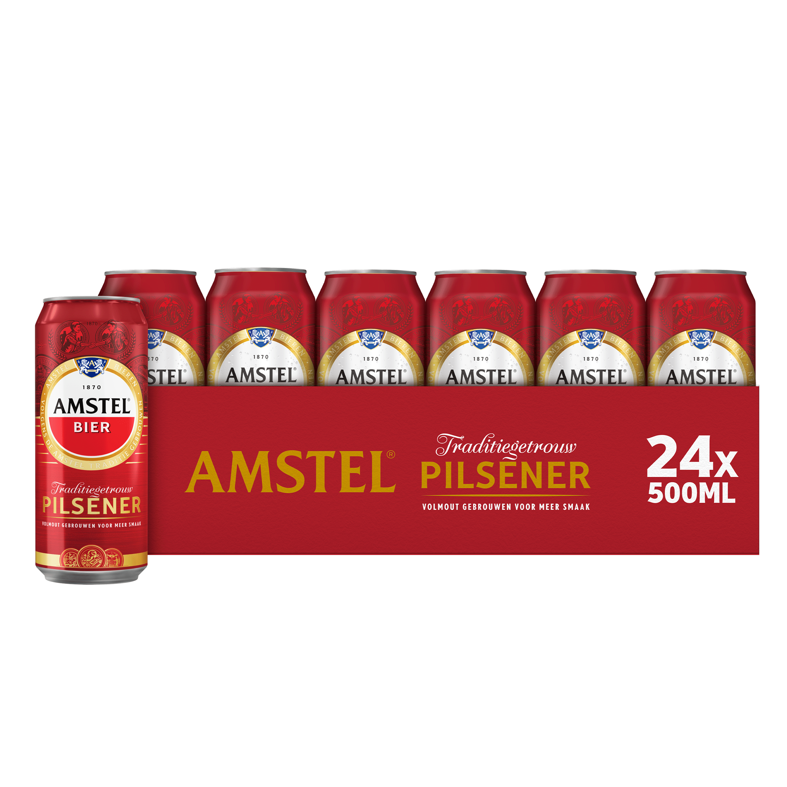 Amstel Pilsener bier blik Tray 12000 ml