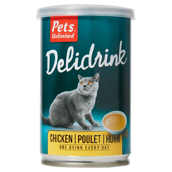Pets Unlimited Delidrink tonijn Blister 135 g