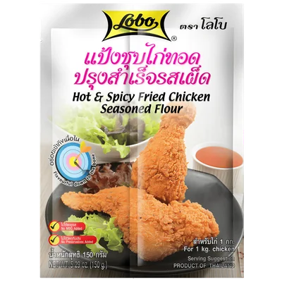Lobo Flour Mix Hot Fried Chicken Zak 150 g