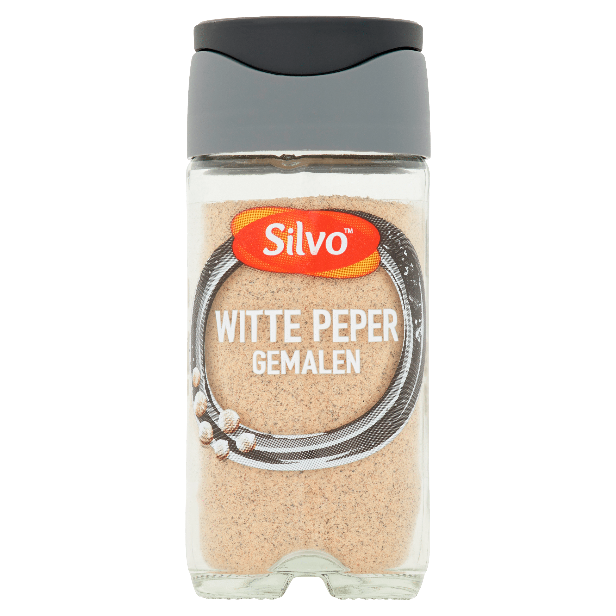 Silvo Peper wit gemalen Pot 40 g