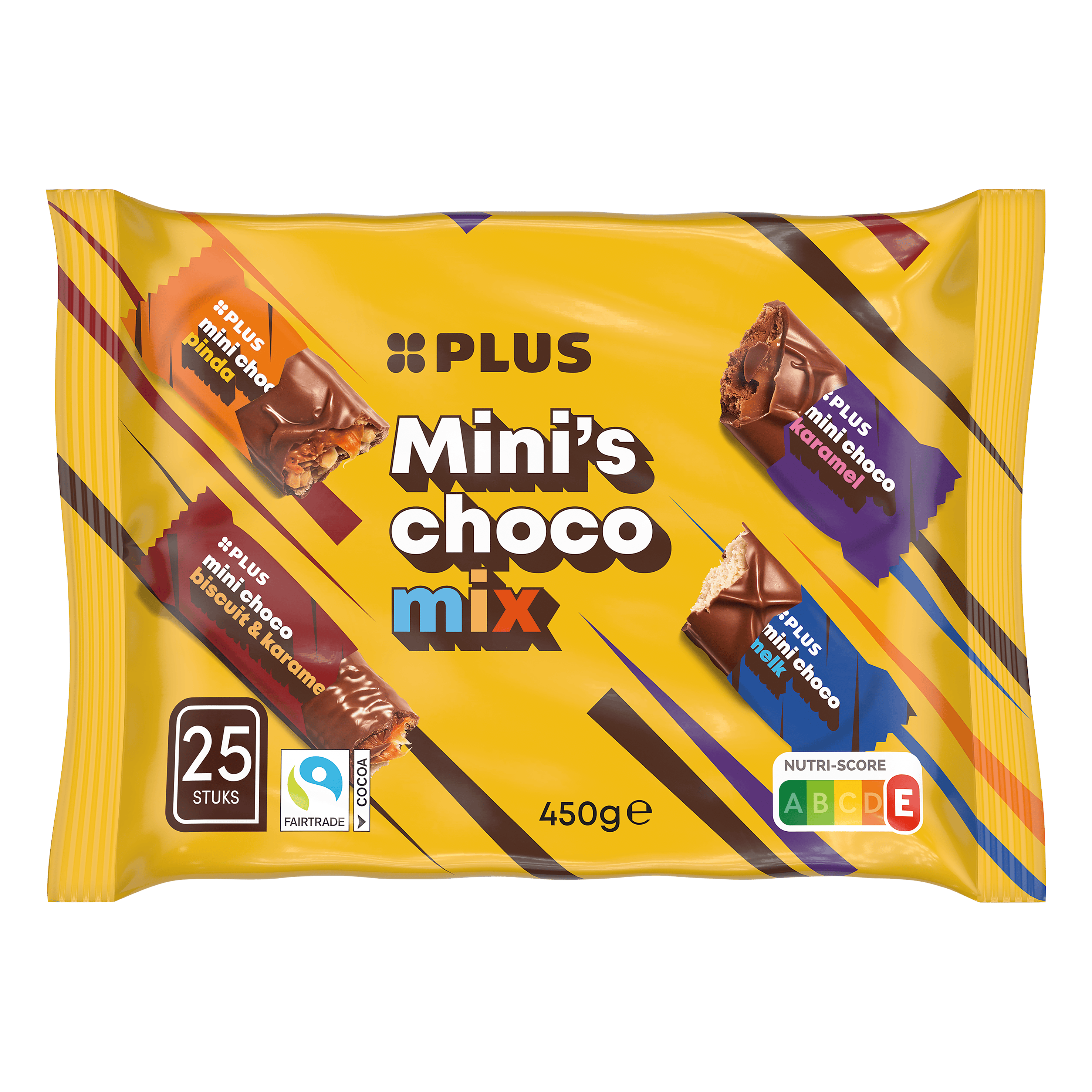 PLUS Chocolade Mini choco mix Fairtrade