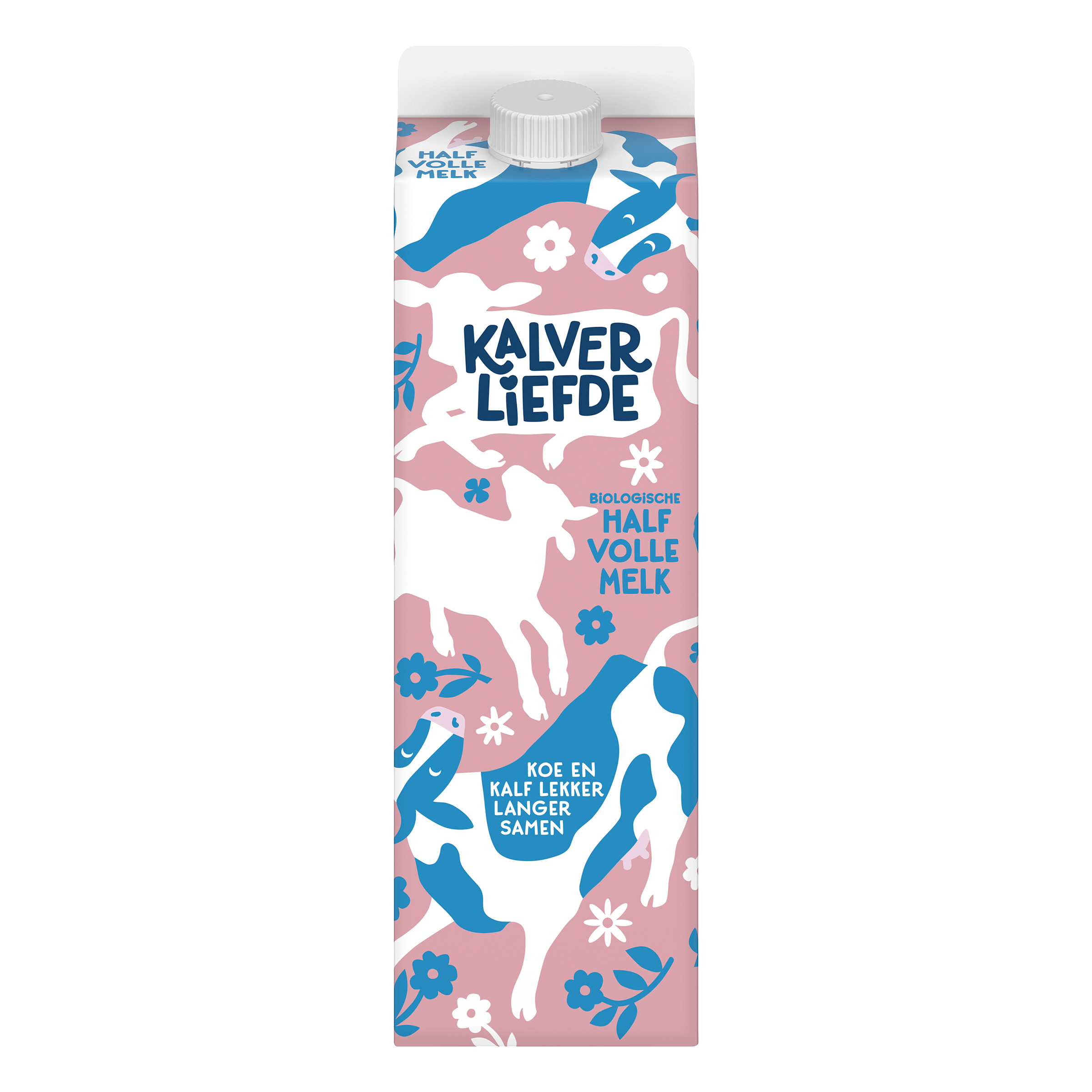 Kalverliefde Halfvolle melk biologisch