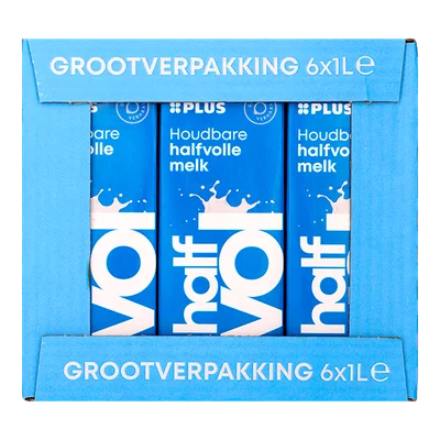 PLUS Houdbare halfvolle melk