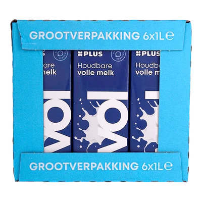 PLUS Houdbare volle melk
