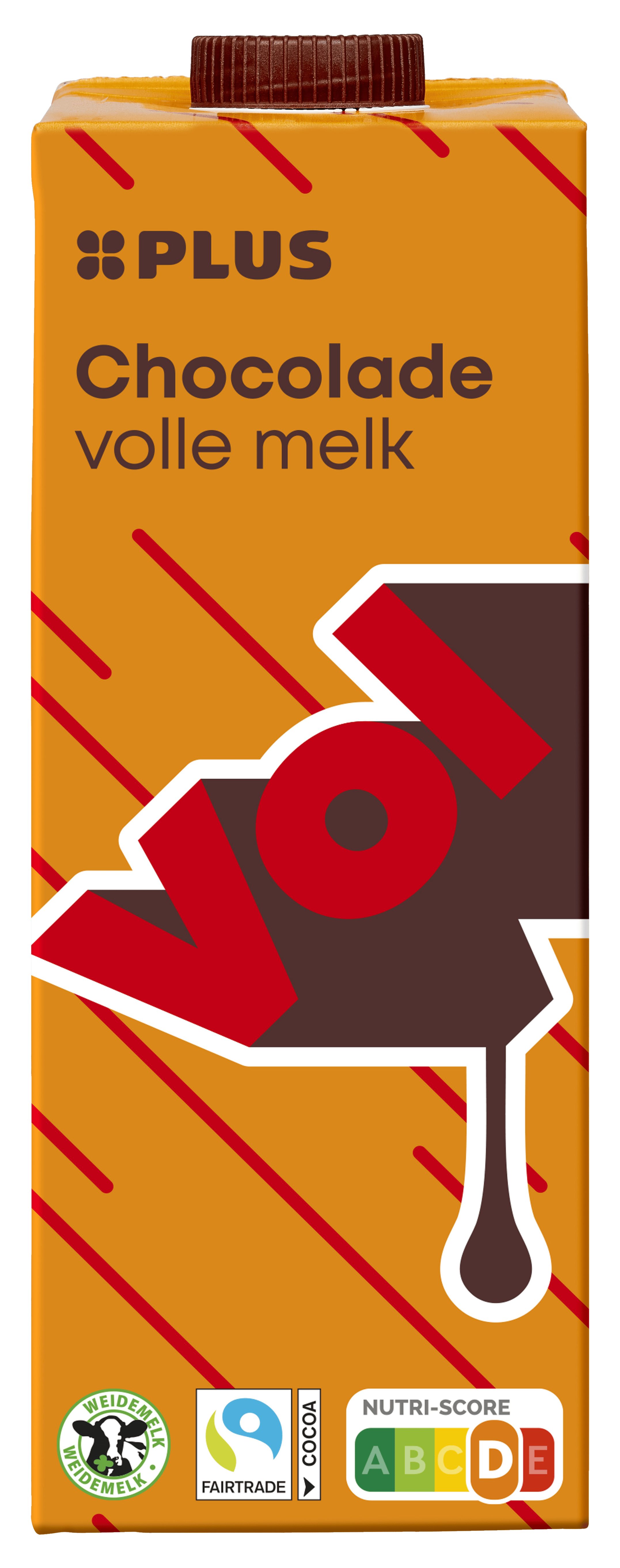PLUS Fairtrade chocolademelk vol