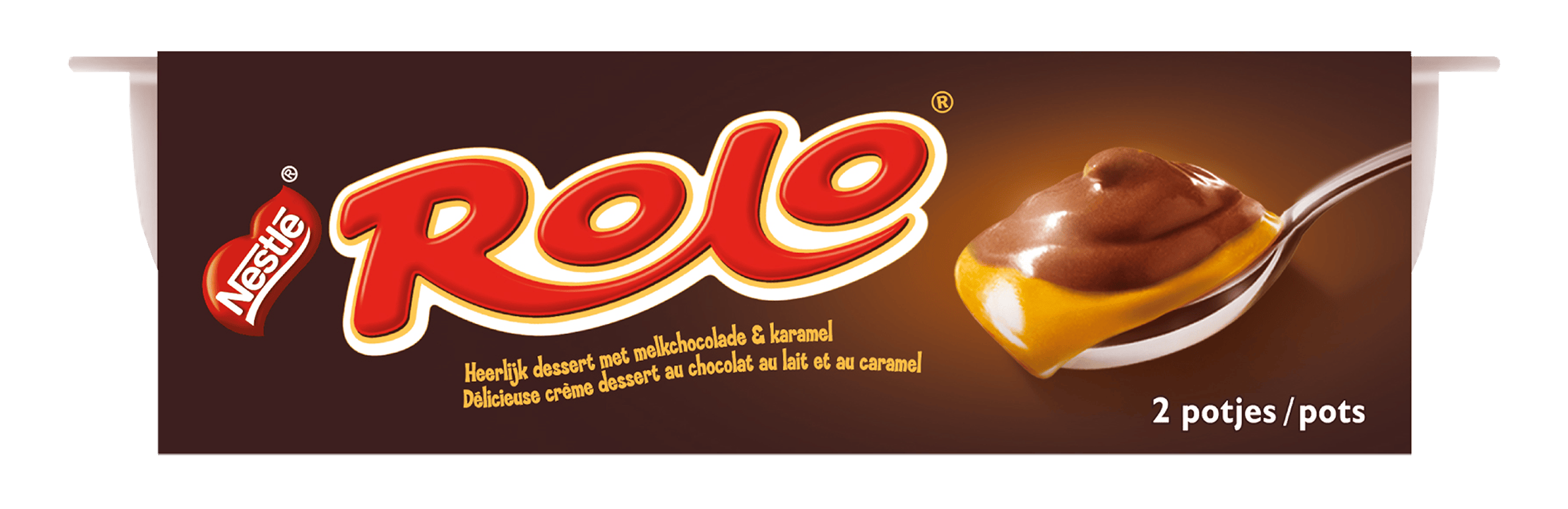 Nestlé Rolo chocolade-karamel dessert