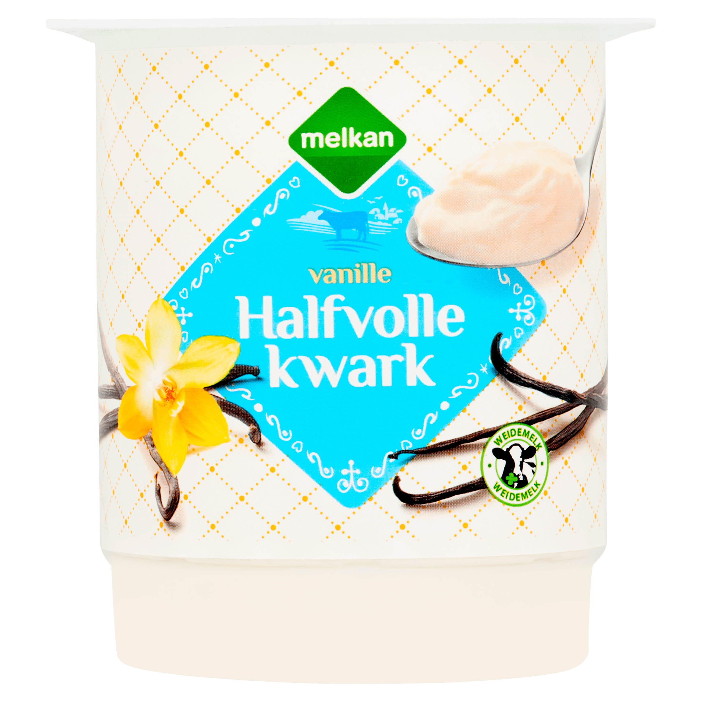 Melkan Halfvolle kwark vanille