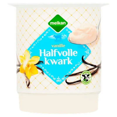 Melkan Halfvolle kwark vanille