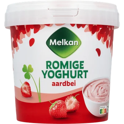 Melkan Griekse stijl aardbei