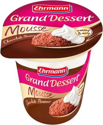 Ehrmann Grand Dessert Mousse Chocola + topping