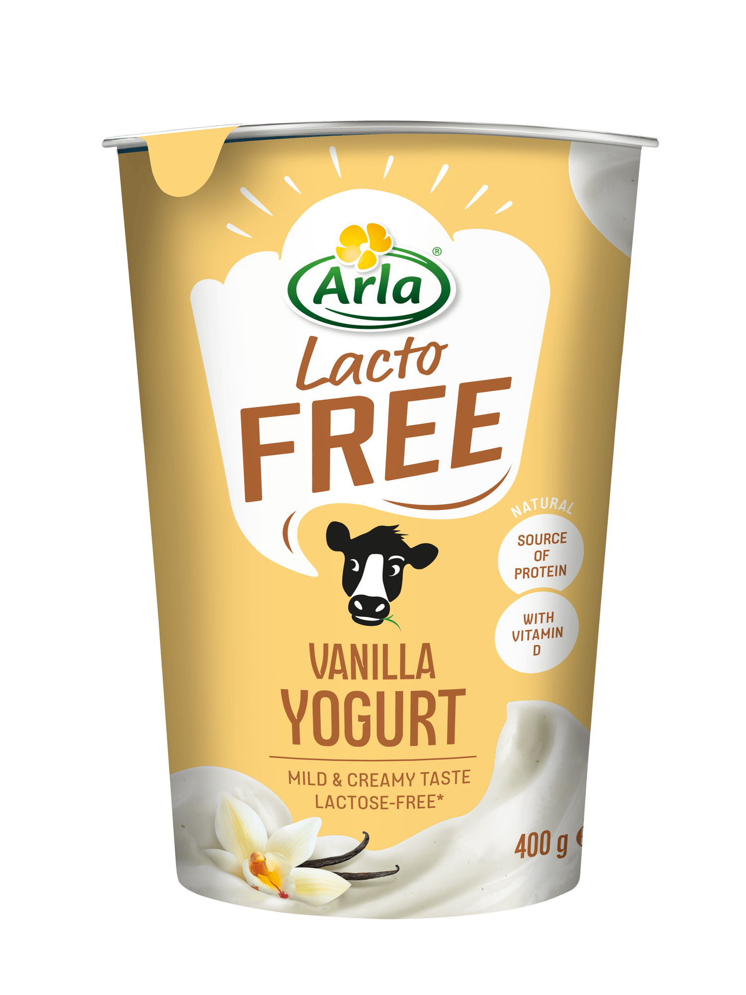 Arla Lactofree yoghurt vanille lactosevrij