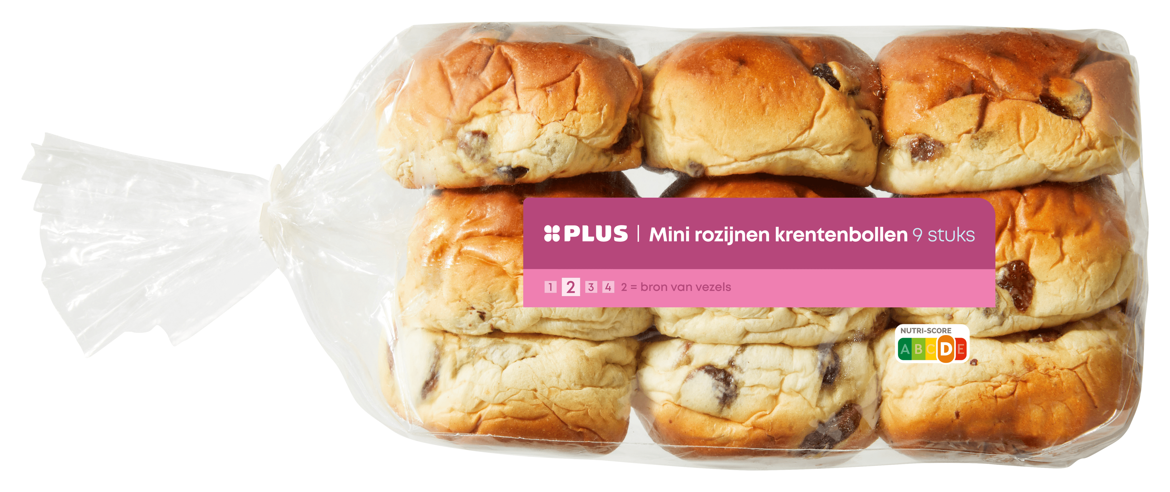 PLUS Mini krenten rozijnen bollen