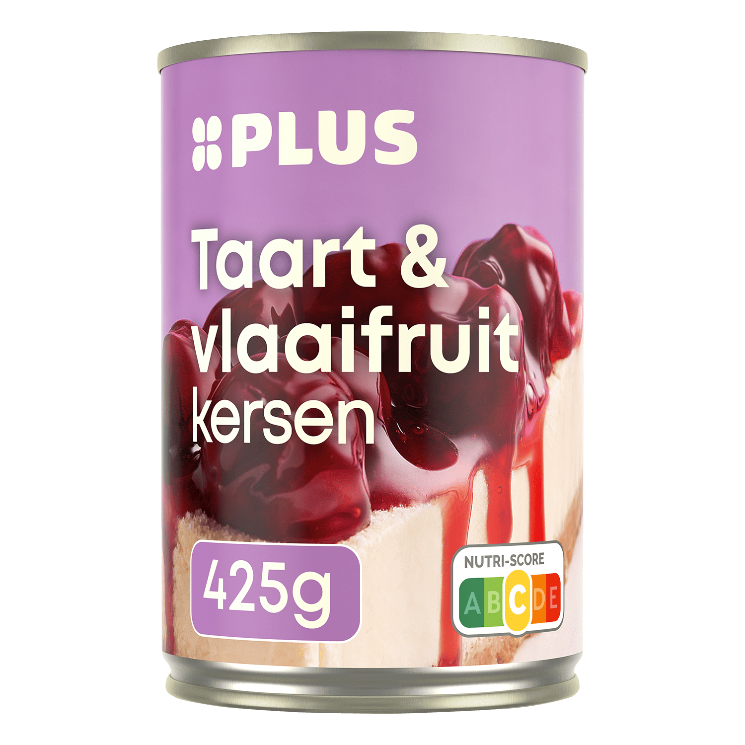PLUS taart en vlaaifruit kersen