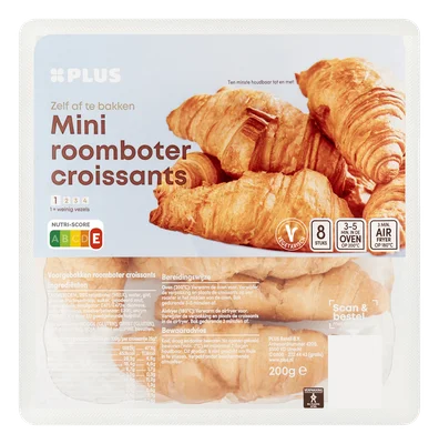 PLUS Roomboter mini gevulde koek