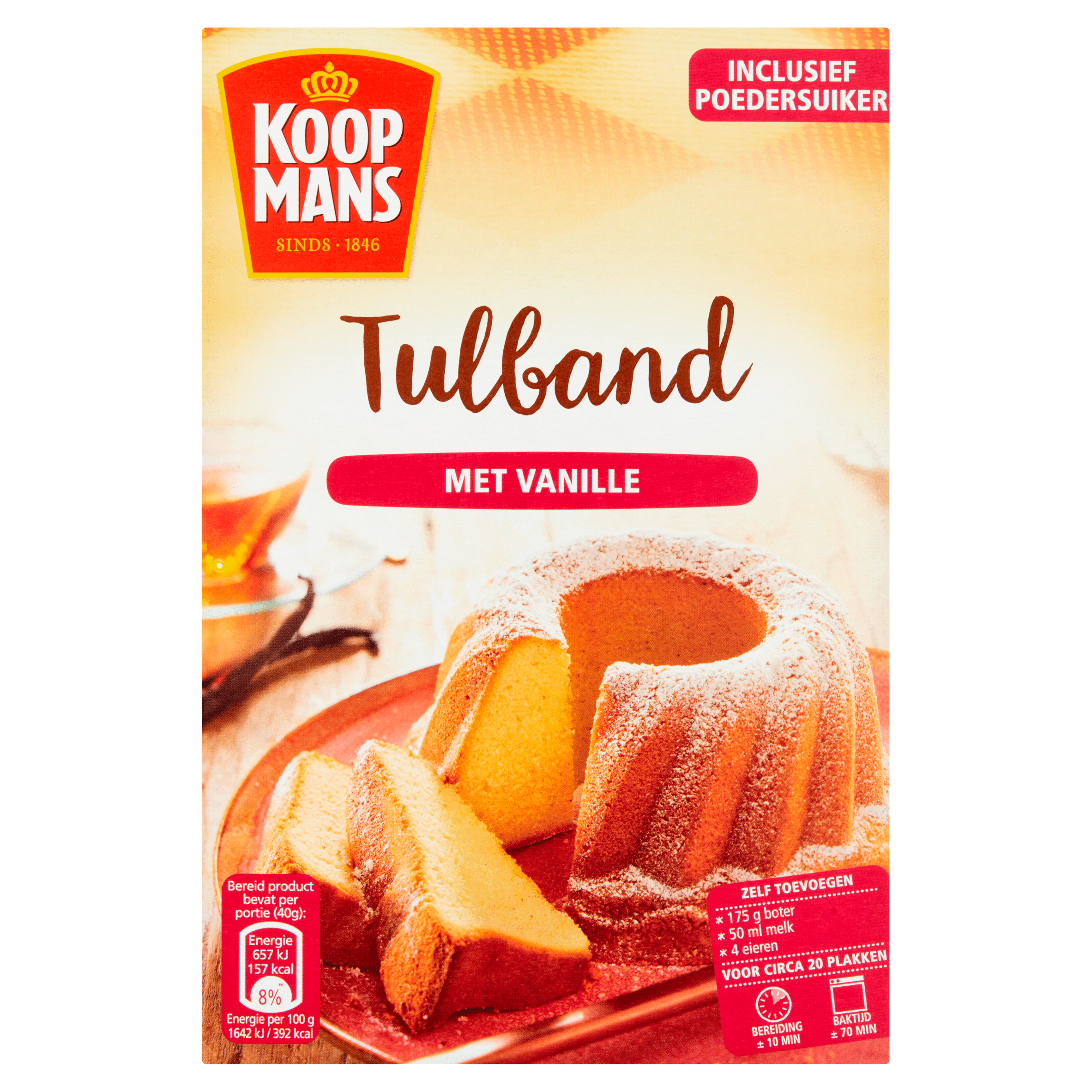 Koopmans Tulband cake bakmix