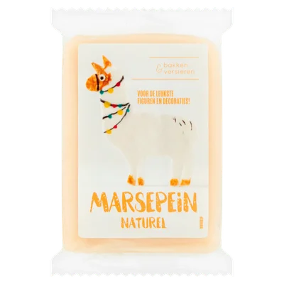 Bakken&Versieren Marsepein wit