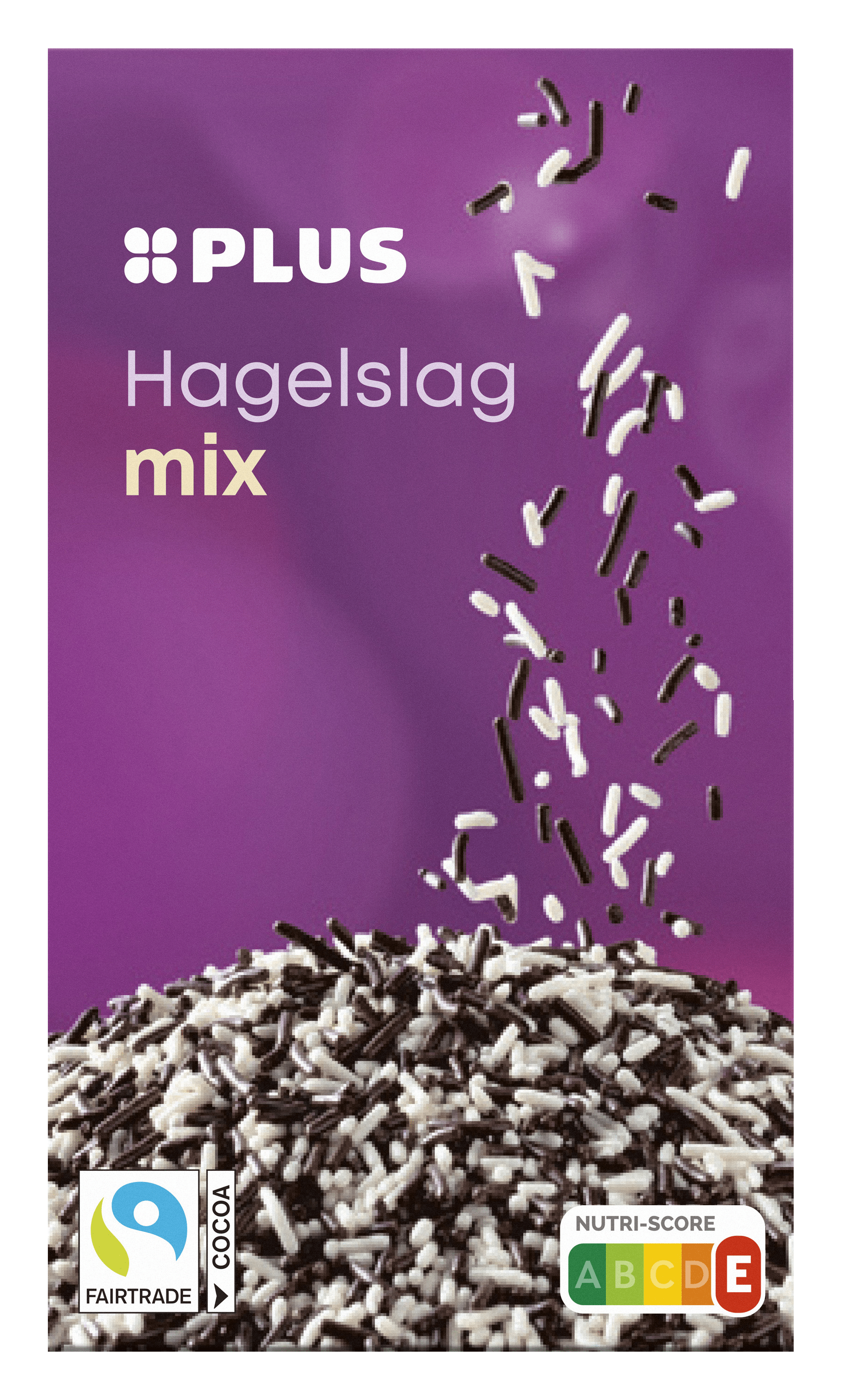 PLUS Chocoladehagelslag mix Fairtrade