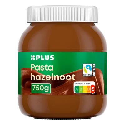 PLUS Hazelnootpasta