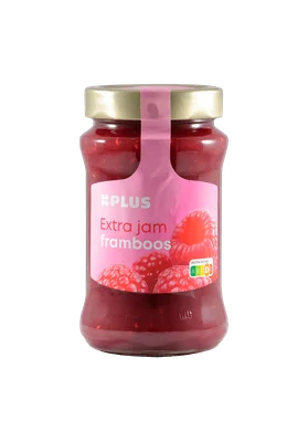 PLUS extra jam framboos