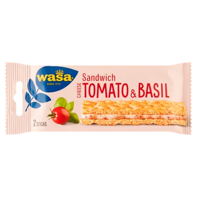 Wasa Sandwich Tomato & Basil  3x2 stuks