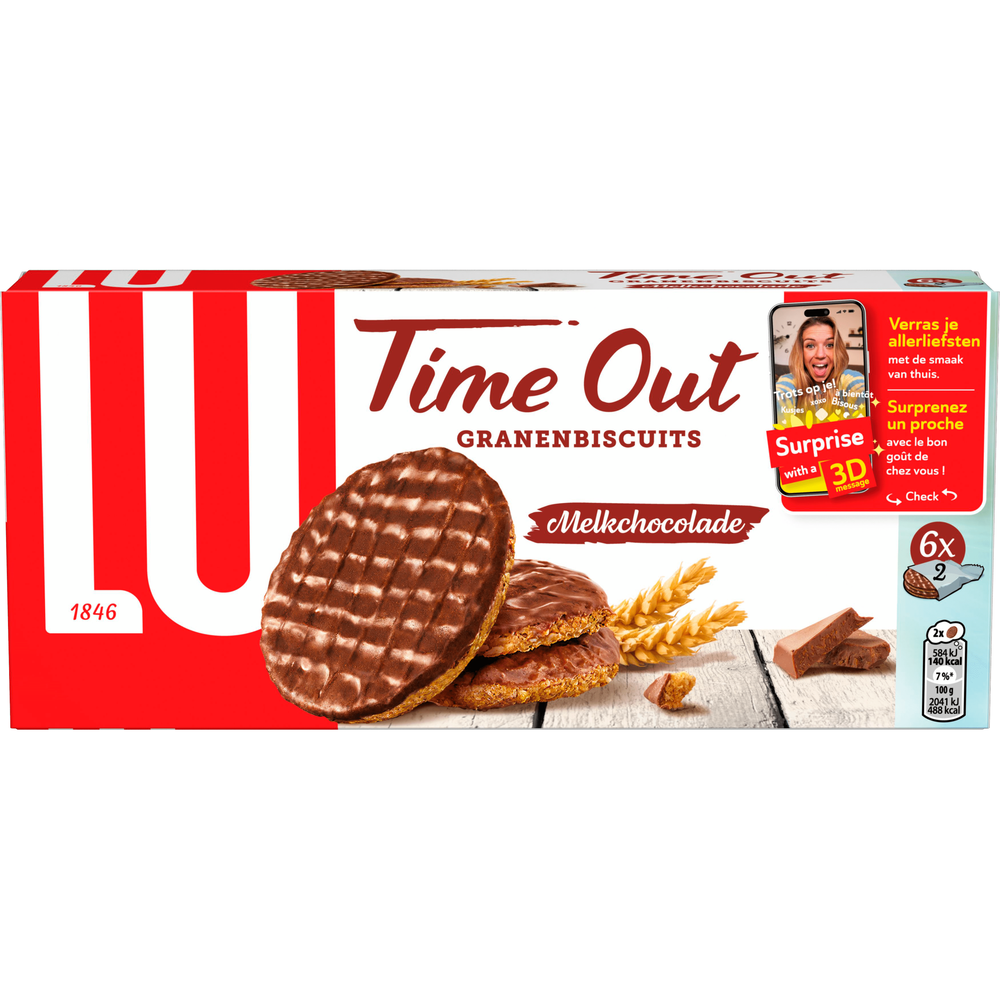 Lu Time out choco granenbiscuit