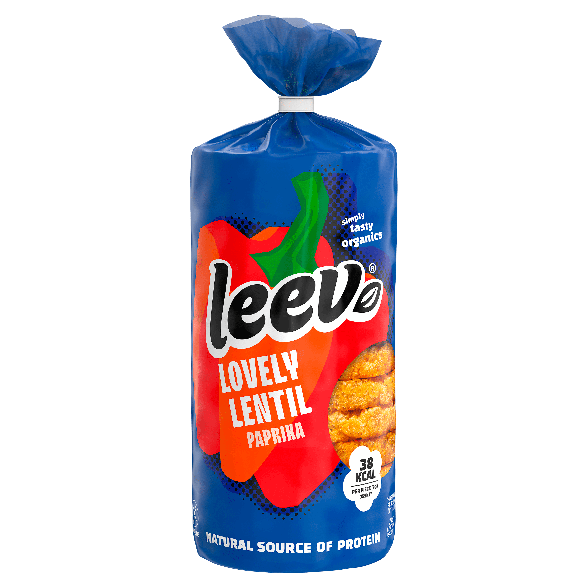 Leev Linzenwafels Paprika Bio