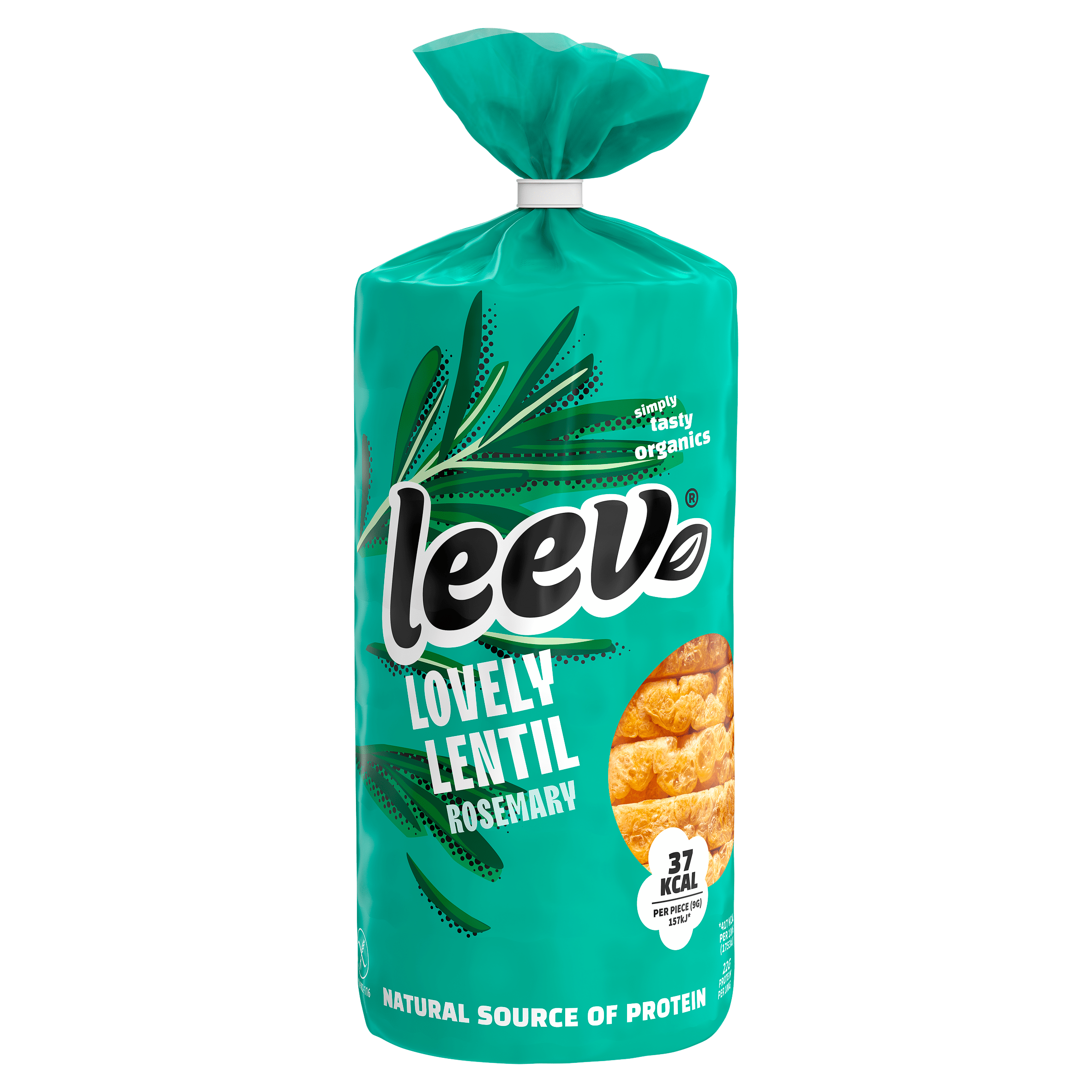Leev Bio Linzenwafels rozemarijn