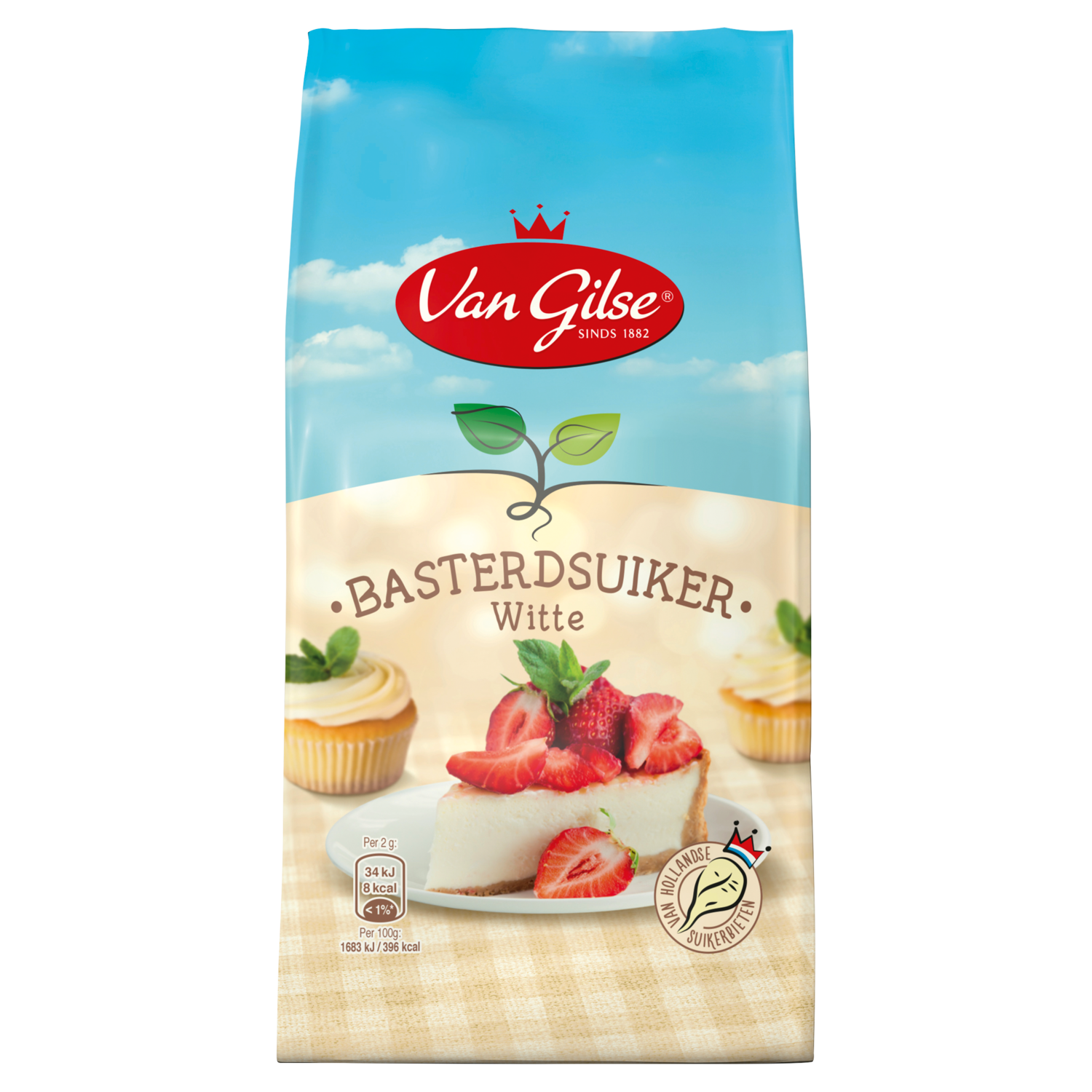 Van Gilse Basterdsuiker wit