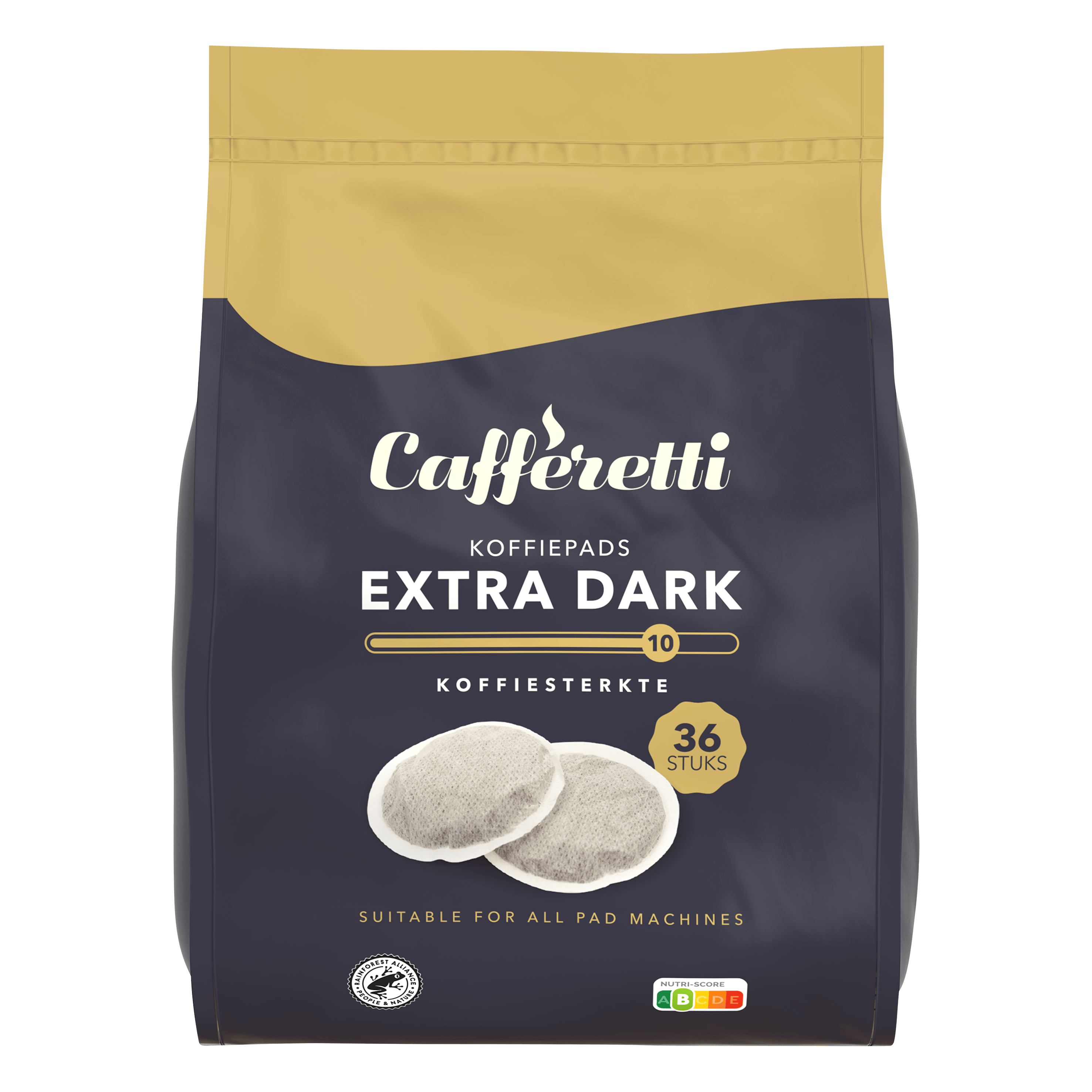Caffèretti Koffiepads extra dark