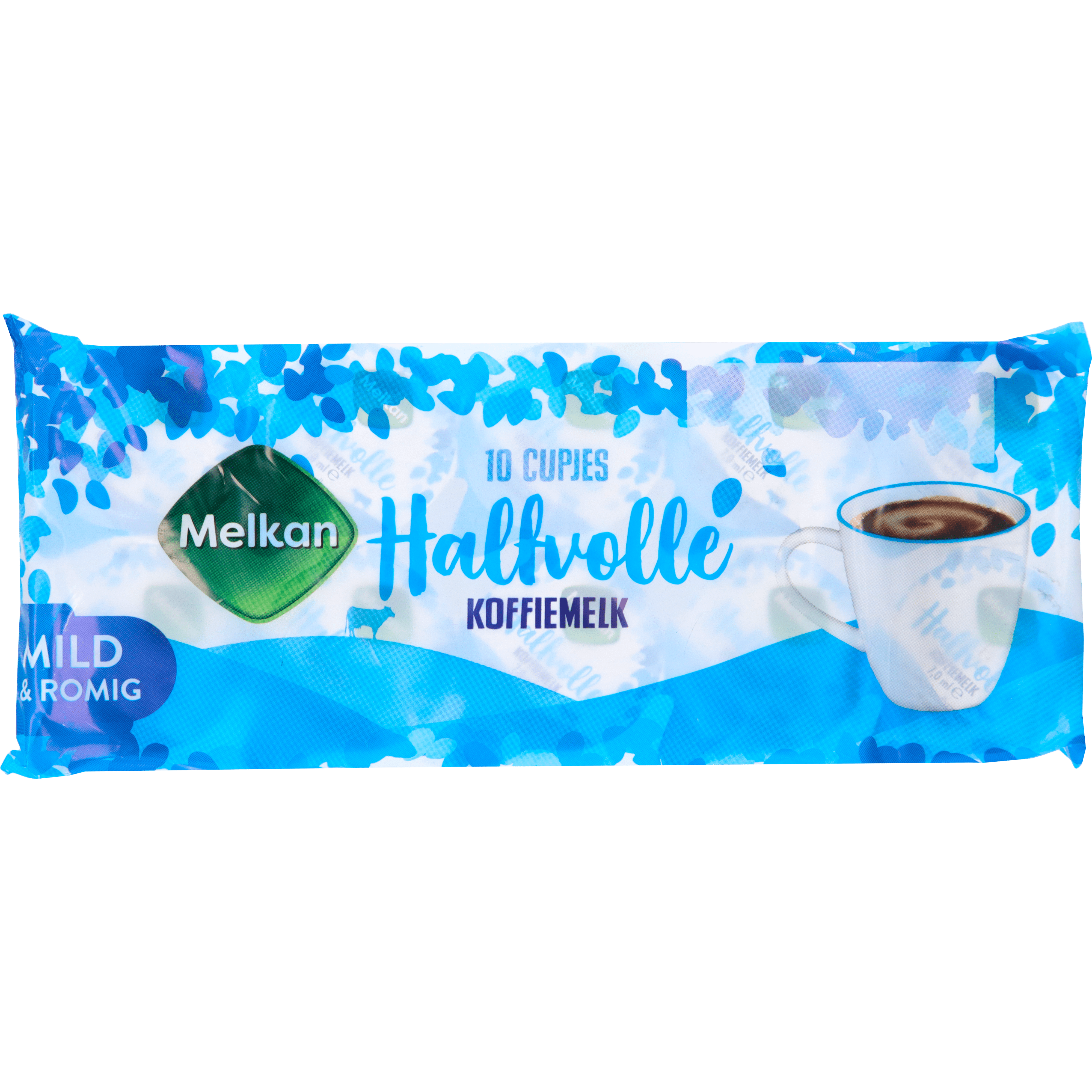 Melkan Koffiemelkcups halfvol