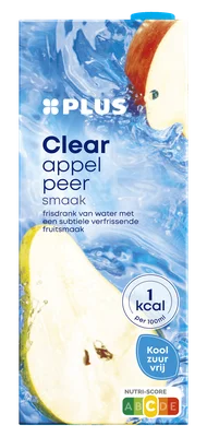 PLUS Clear perzik