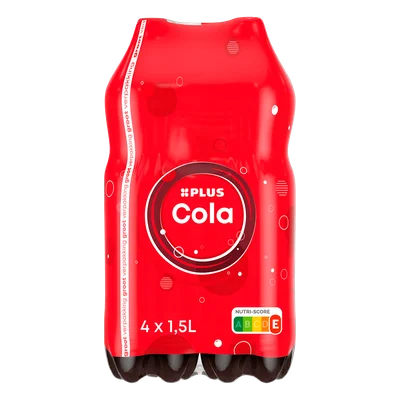 PLUS Cola 4-pack