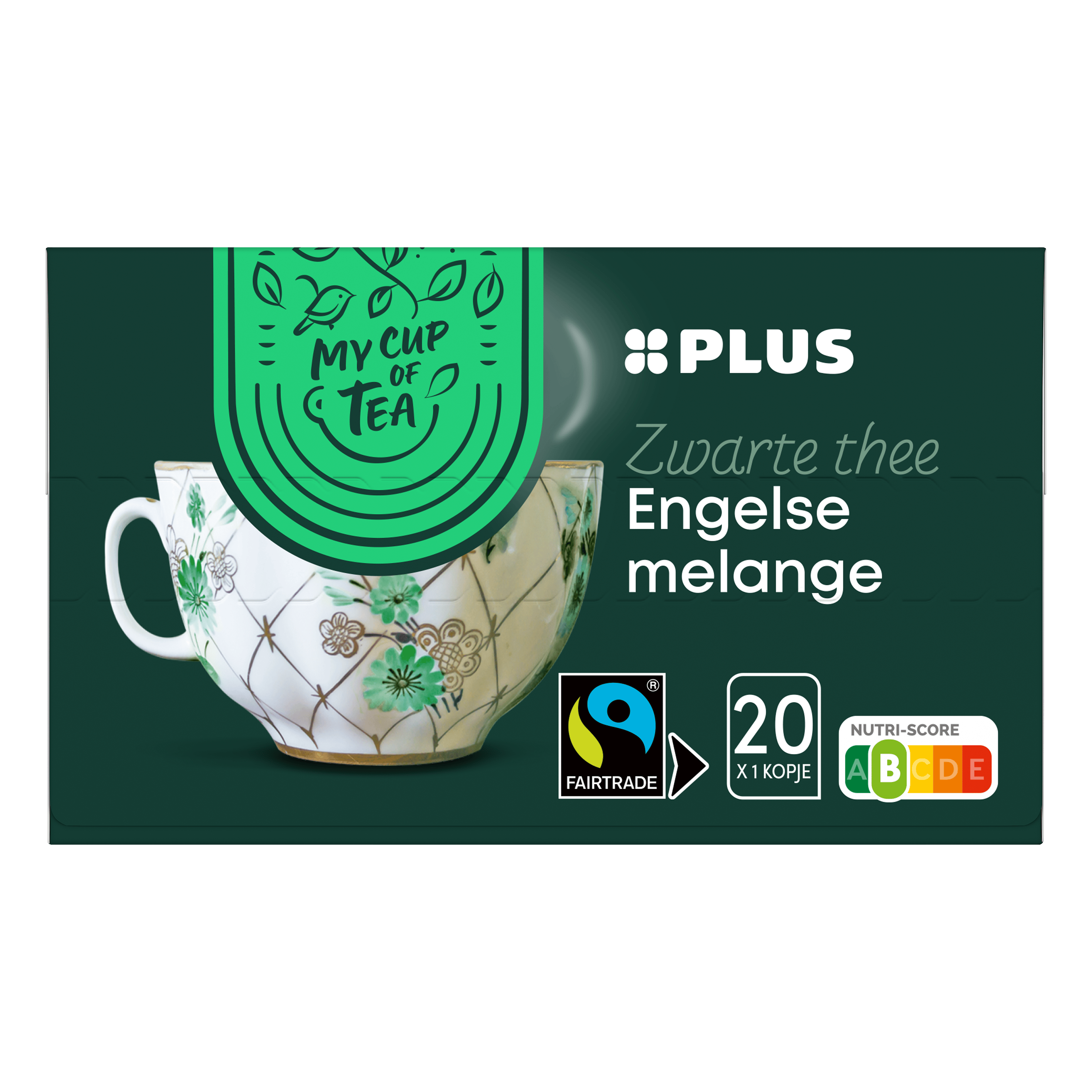 PLUS Thee Engelse Melange 1-Pot Fairtrade