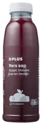 PLUS vers sap appel blauwe bes limoen