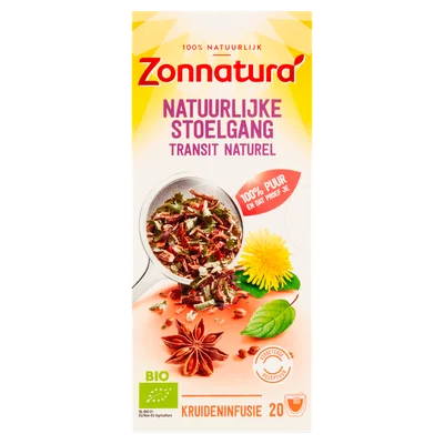Zonnatura Thee natuurlijke stoelgang bio