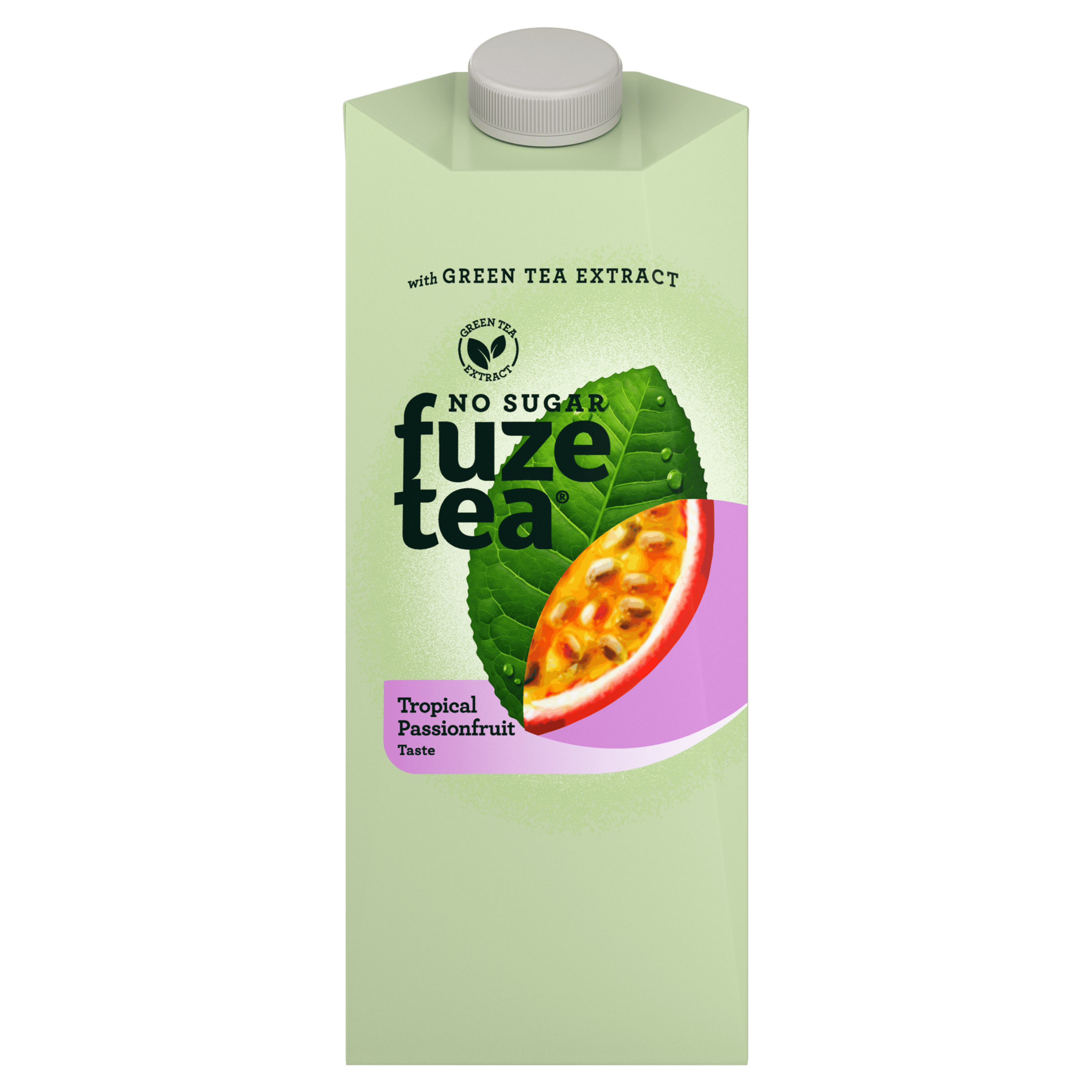 Fuze Tea Green tea tropical passionfruit zero