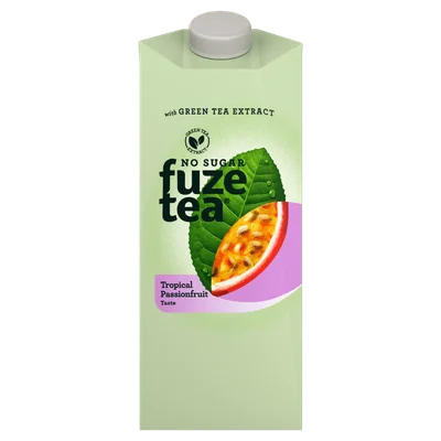 Fuze Tea Green tea tropical passionfruit zero
