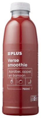 PLUS smoothie aardbei appel banaan