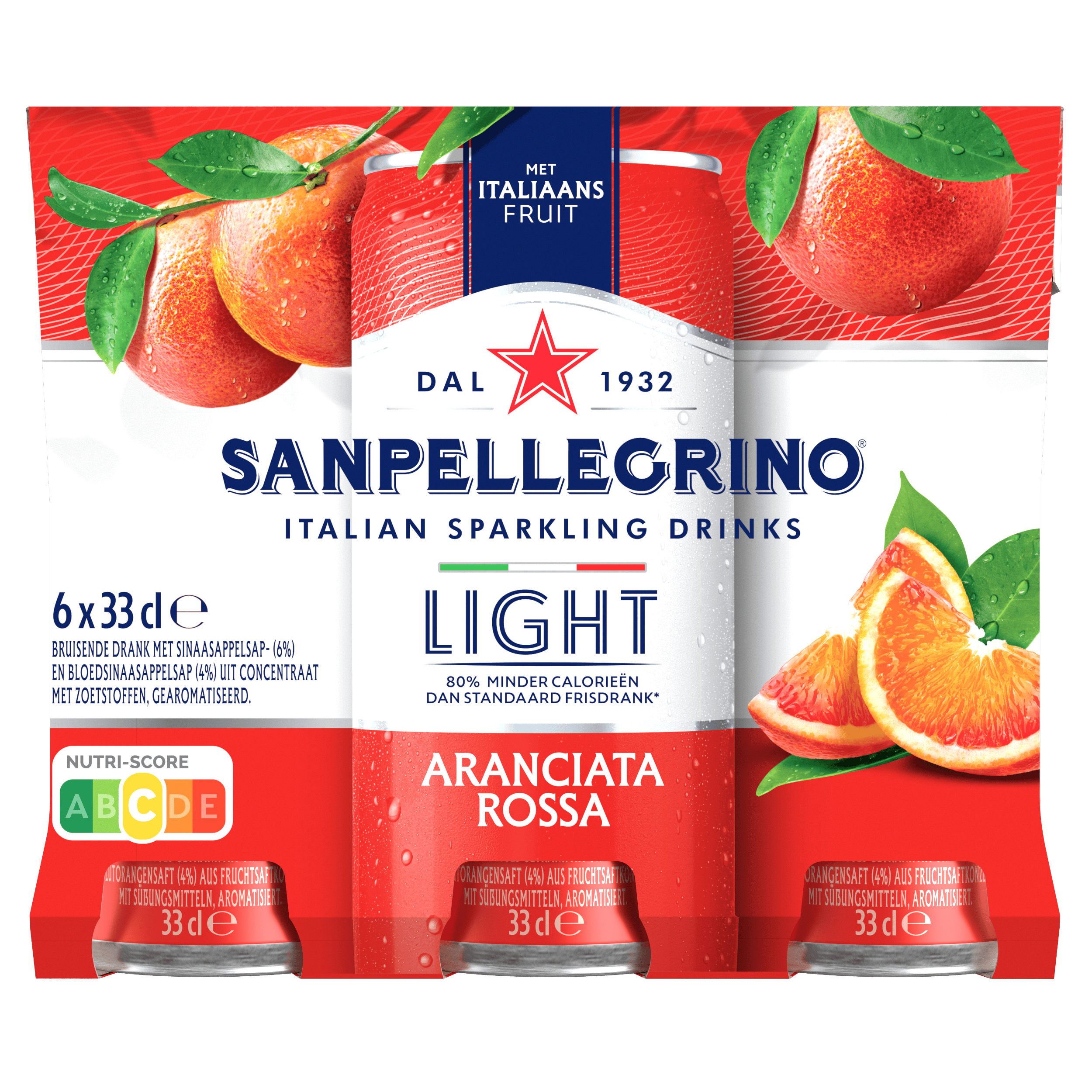 San Pellegrino Aranciata rossa light