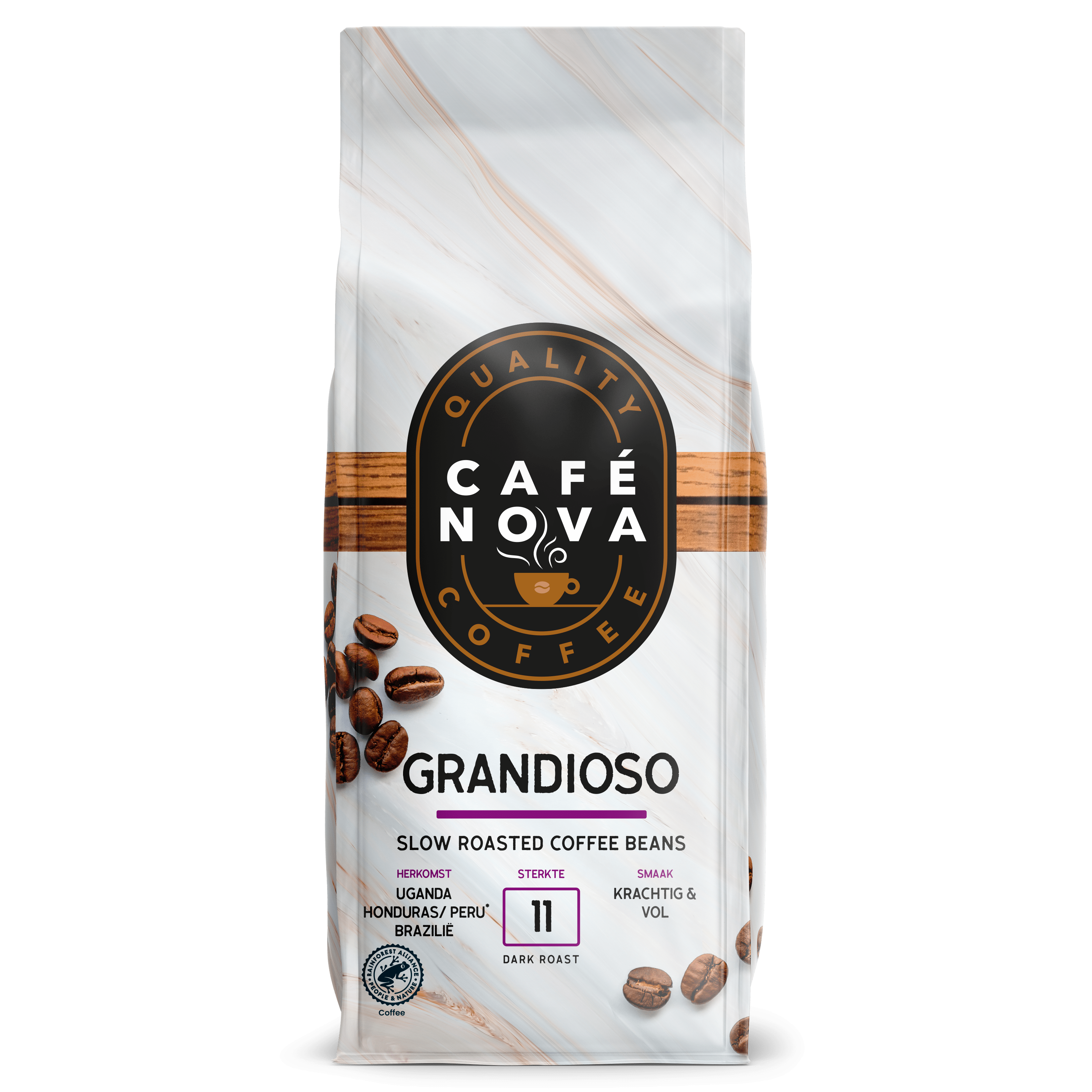 Café Nova Koffiecups decaffeinato sterkte 8